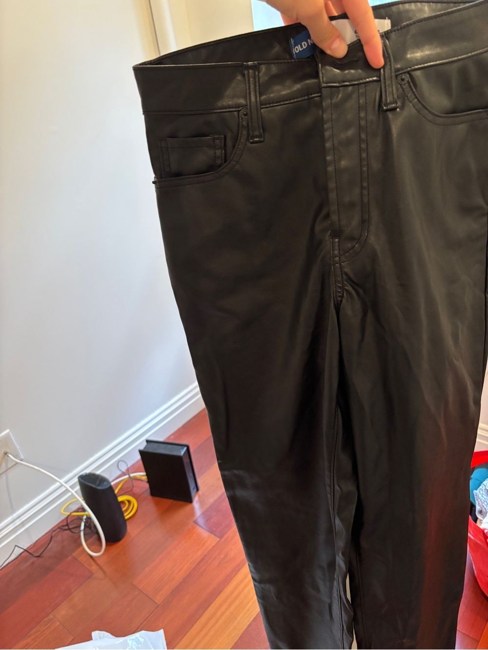Old Navy Black Straight Leg Pants